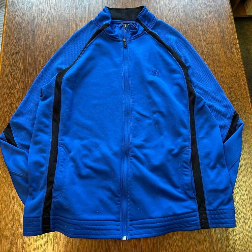 Starter royal blue track jacket